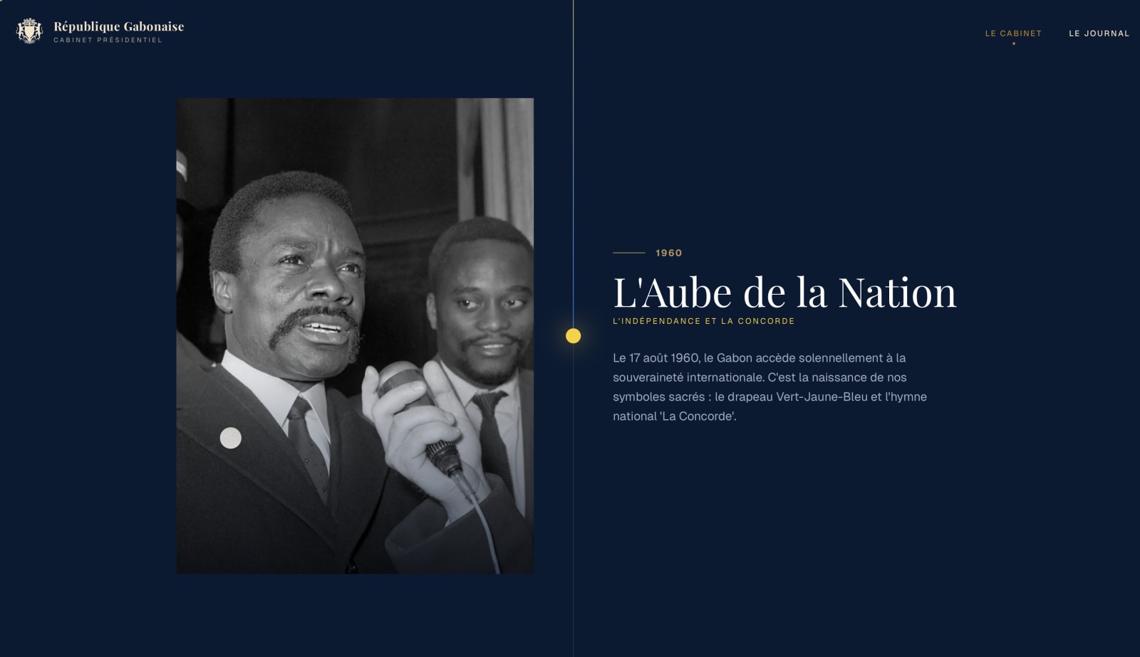 Cabinet Présidence Gabon — visuel 4