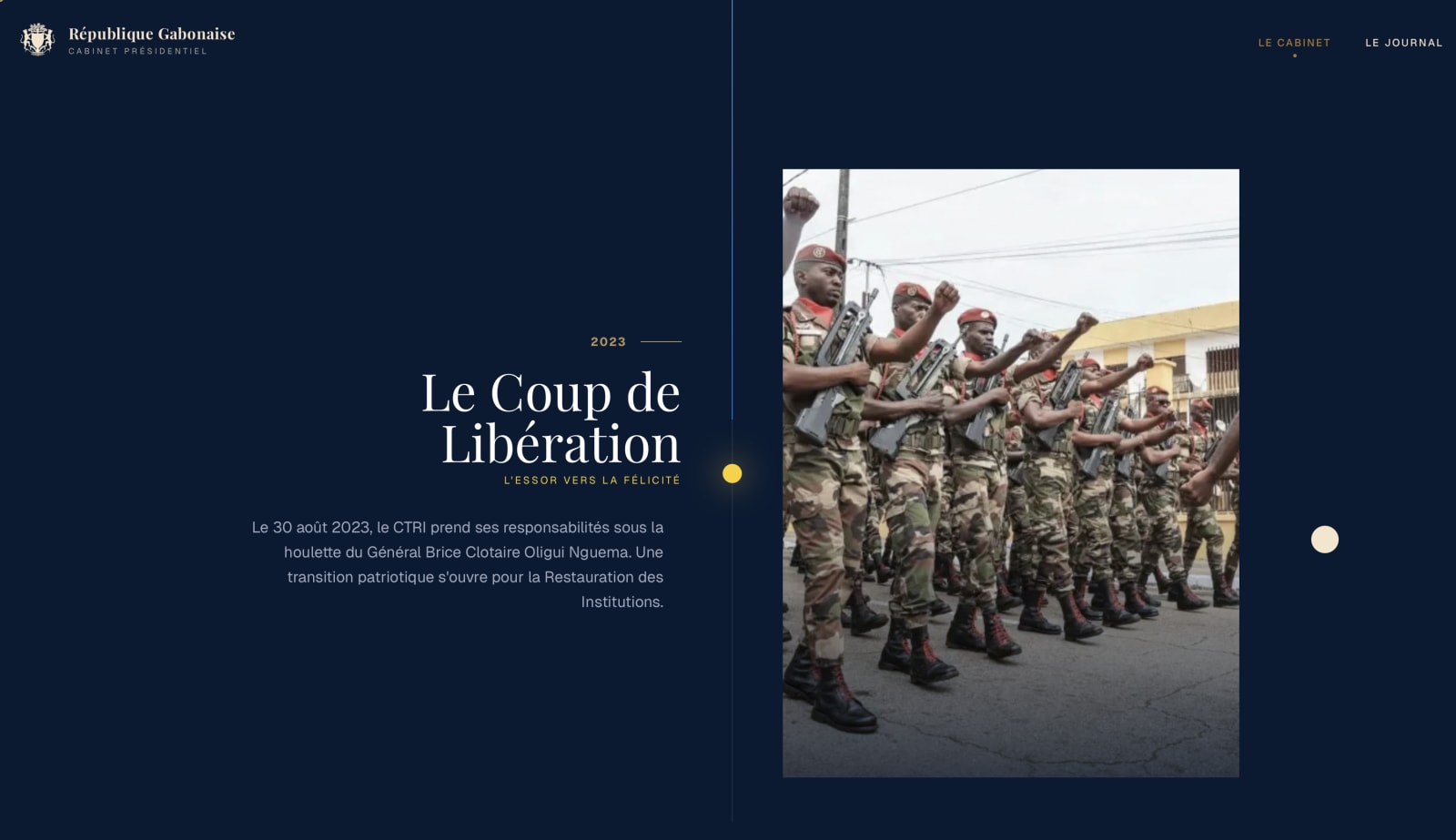 Cabinet Présidence Gabon — visuel 5