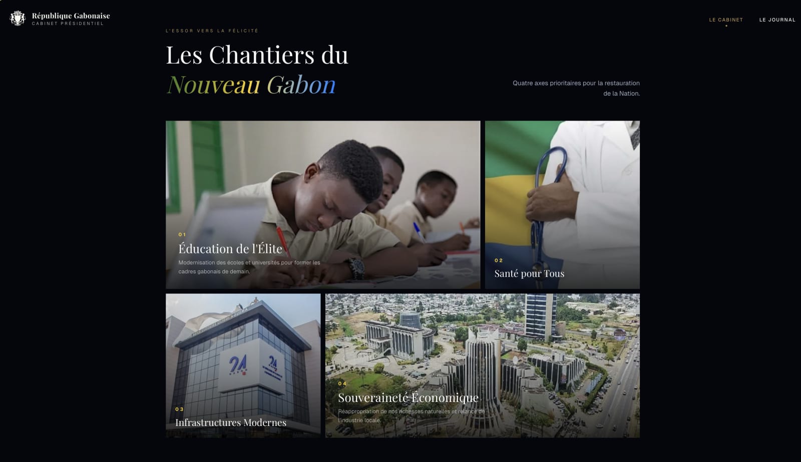 Cabinet Présidence Gabon — visuel 6