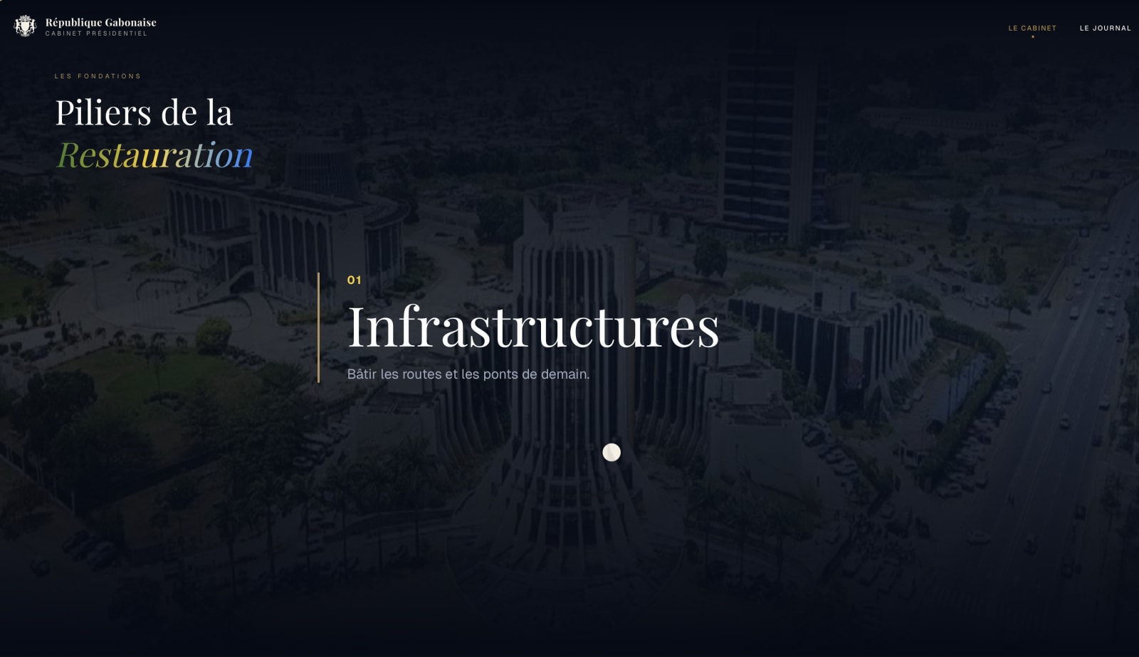Cabinet Présidence Gabon — visuel 7