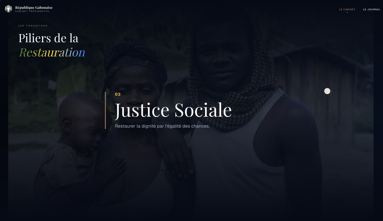 Cabinet Présidence Gabon — visuel 8