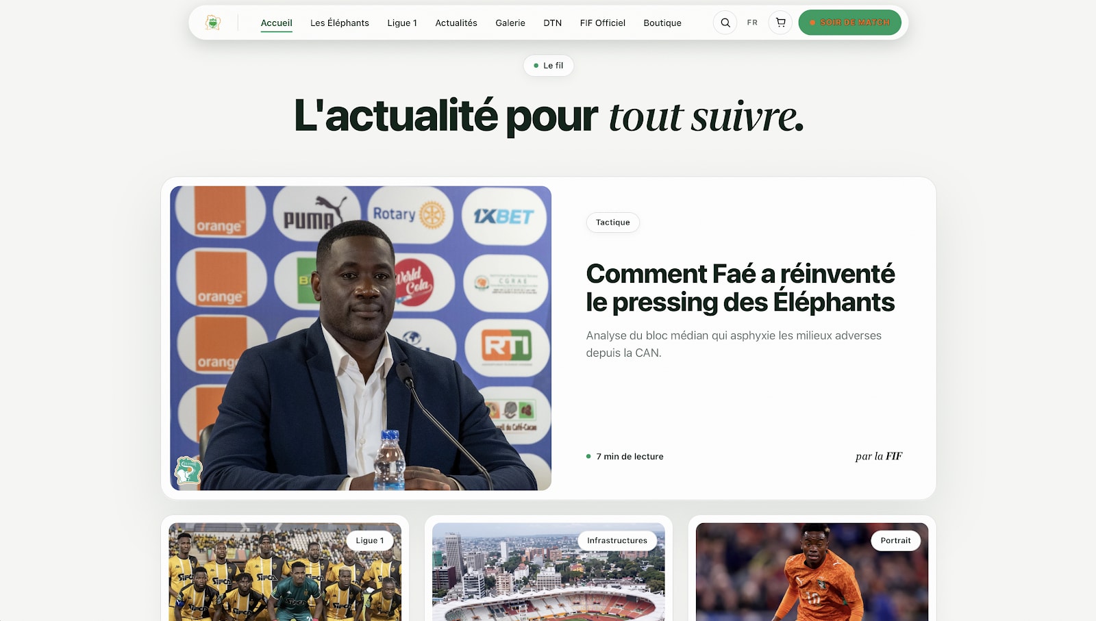 Fédération Ivoirienne de Football — visuel 2