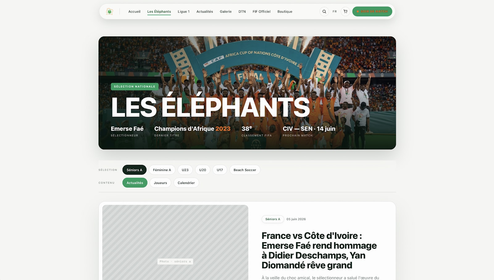 Fédération Ivoirienne de Football — visuel 5