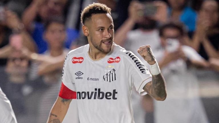 Neymar comanda virada do Santos na Sul-Americana e engata sequência decisiva