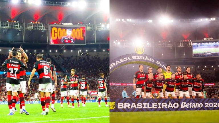 Flamengo lidera média de público no Brasileirão com mais de 61 mil torcedores