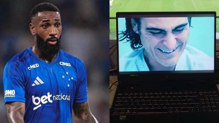 Flamengo ironiza Gerson com 'Coringa' após eliminar Cruzeiro da Libertadores