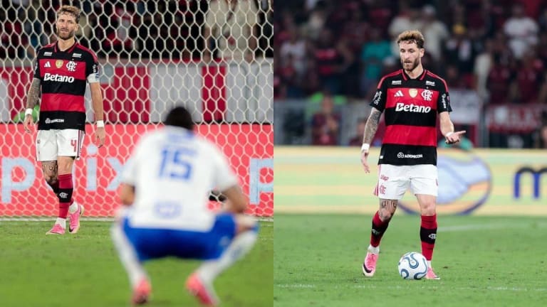 Léo Pereira do Flamengo detona gramado ruim do Maracanã