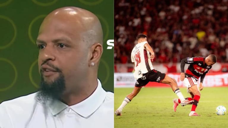 Felipe Melo aponta eficiência como diferencial entre Palmeiras e Flamengo no Brasileirão