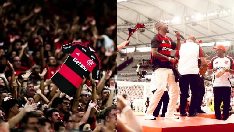 Flamengo e Betano celebram 1 ano de parceria recorde com festa no Maracanã