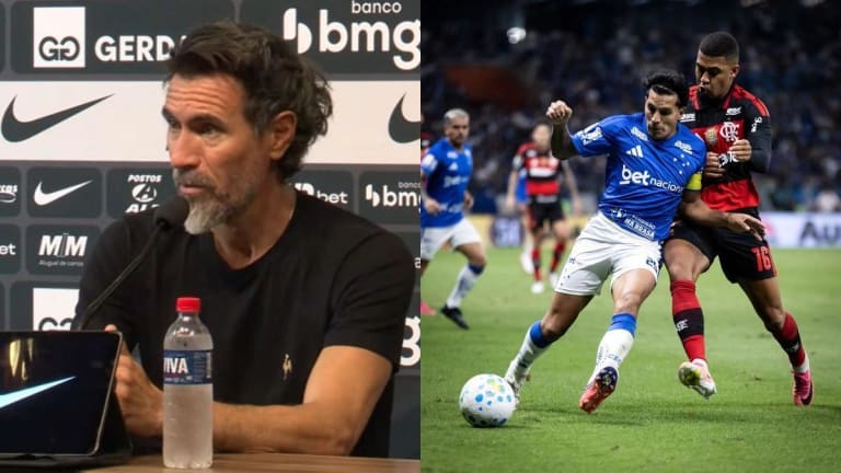 Técnico do Atlético-MG elogia Flamengo após analisar desempenho do Cruzeiro em clássico mineiro