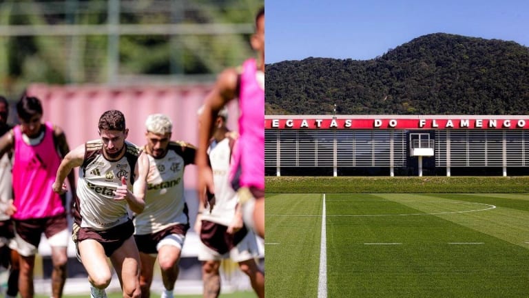 Flamengo finaliza preparação para Botafogo com provável escalação e desfalques