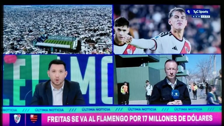 Flamengo avança por atacante argentino do River Plate por até R$ 92 milhões