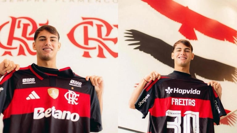 Joaquín Freitas liberado no BID da CBF para estrear pelo Flamengo