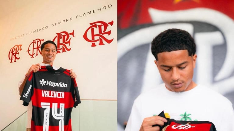 Anthony Valencia regularizado no BID e pronto para estrear no Flamengo
