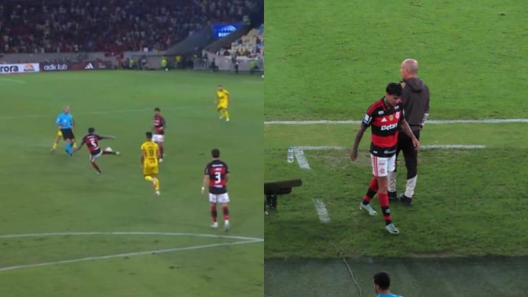 Pulgar sente lesão e preocupa Flamengo após renovação de contrato anunciada
