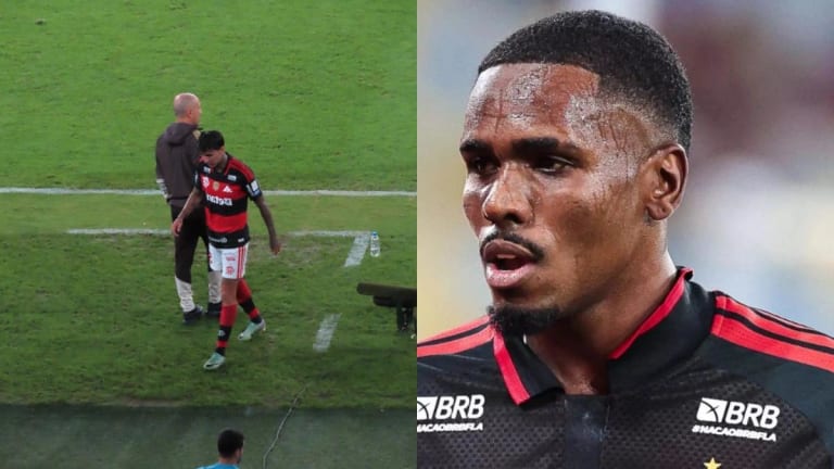 Flamengo: Pulgar e Evertton Araújo deixam jogo com dores e preocupam