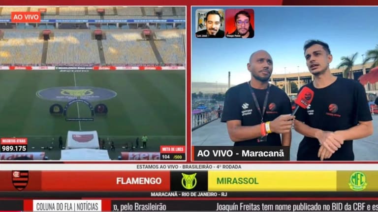 Coluna do Fla alcança recorde de audiência em transmissão da vitória do Flamengo