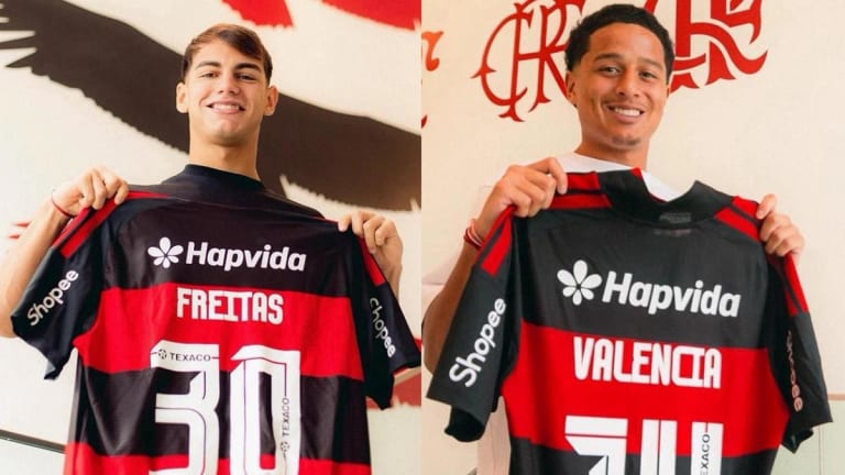 Flamengo marca apresentação oficial de novos reforços para esta sexta-feira no Ninho do Urubu