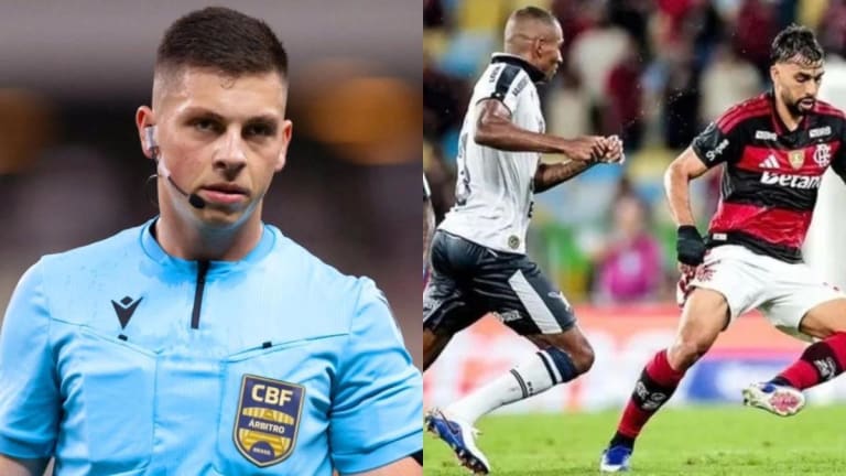 CBF escala Lucas Casagrande para apitar Flamengo x Remo pelo Brasileirão
