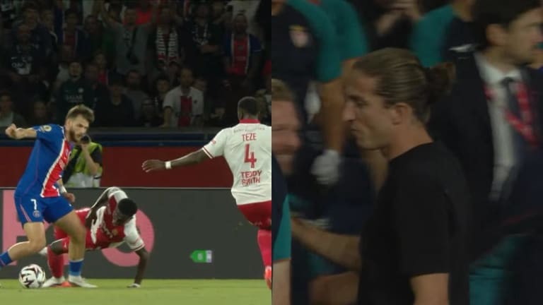 Monaco de Filipe Luís vence PSG de virada e assume liderança do Campeonato Francês