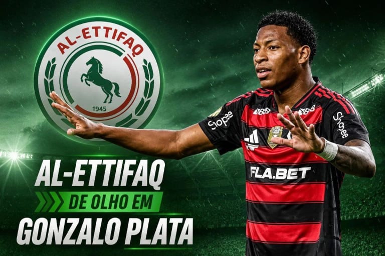 Plata desaparece e time saudita busca atacante do Flamengo