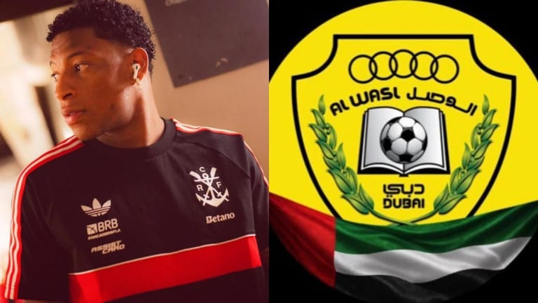 Plata, do Flamengo, sondado pelo Al Wasl de Dubai após veto russo