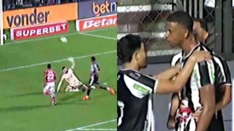 Carlinhos ex-Flamengo encanta com golaço pela Série B do Brasileirão
