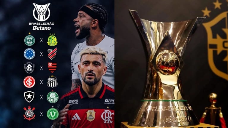 Brasileirão: seis jogos neste domingo com briga pela ponta e clássico carioca