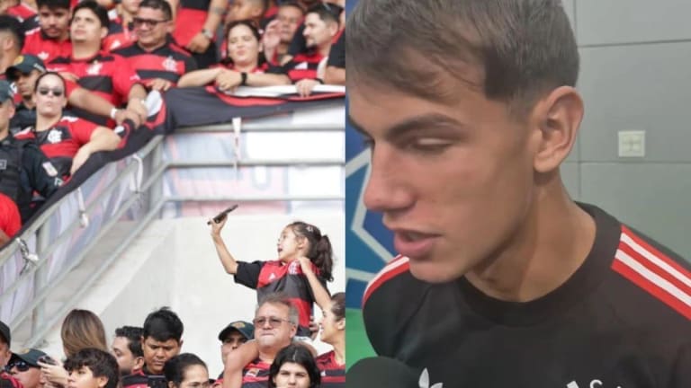 Freitas se surpreende com torcida do Flamengo e comenta estreia no Remo