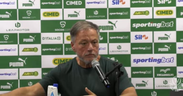 Diretor do Palmeiras cobra evolução e alerta após Flamengo líder