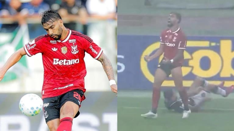 Paquetá viraliza com celebração de carrinho em vitória decisiva do Flamengo