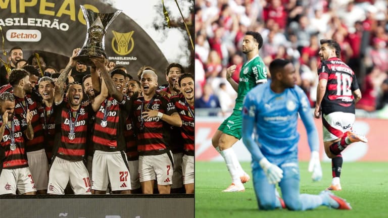 Flamengo lidera Brasileirão, repetindo cenário de disputa acirrada com Palmeiras em 2025