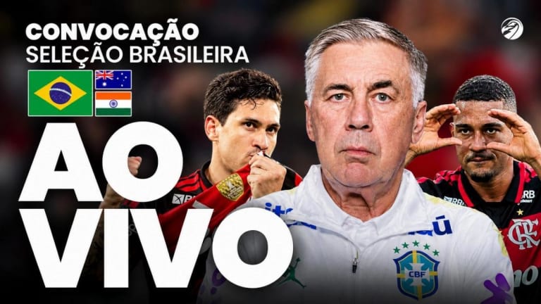 Seleção Brasileira: Pedro e Samuel Lino do Flamengo em pré-lista de Ancelotti