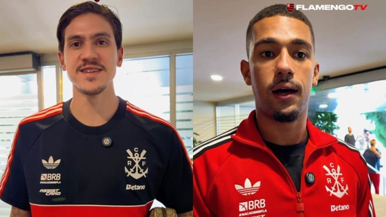 Flamengo divulga vídeo comemorativo de Pedro e Samuel Lino após convocação para Seleção Brasileira