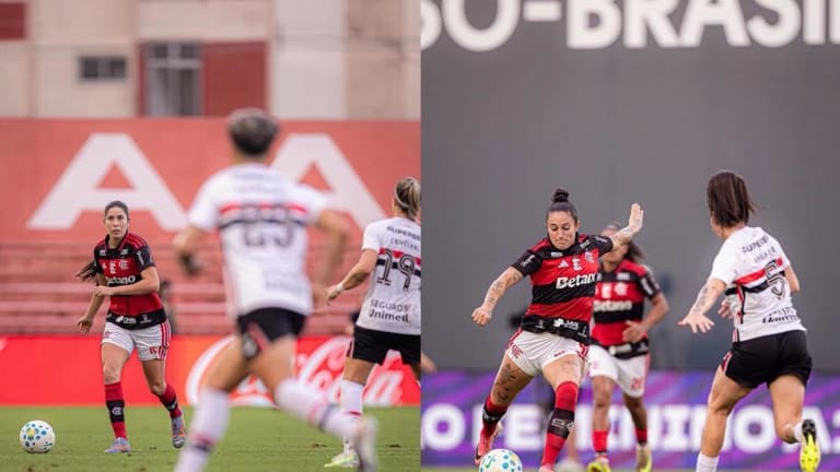 São Paulo vira sobre Flamengo e abre vantagem na semifinal do Brasileirão Feminino
