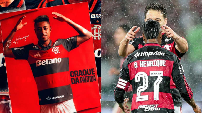 Bruno Henrique artilheiro e craque da torcida em vitória do Flamengo