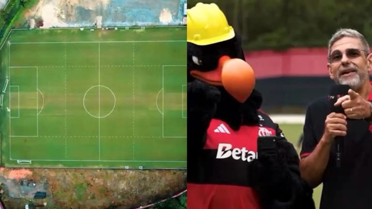 Flamengo constrói mini-estádio no Ninho do Urubu para base, feminino e público