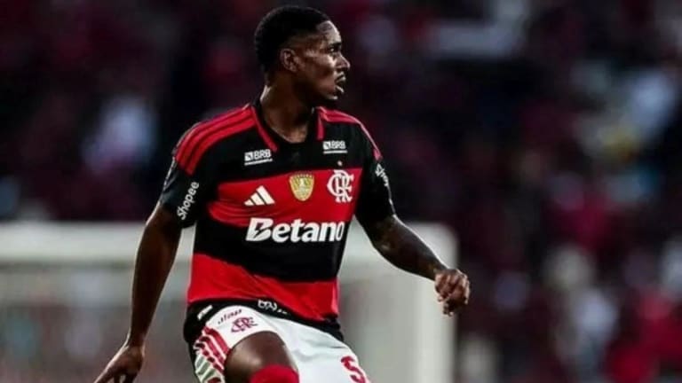 Lesão grave afasta Evertton Araújo do Flamengo até novembro