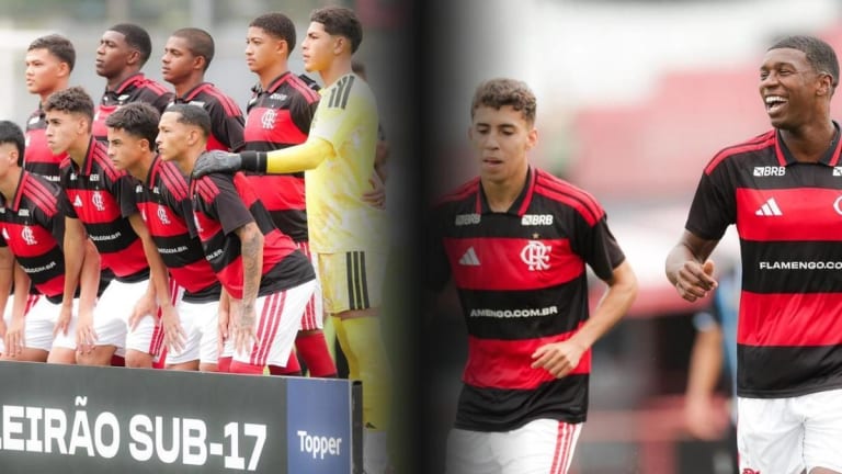 Flamengo sub-17 vence Grêmio e amplia série invicta para treze jogos no Brasileirão