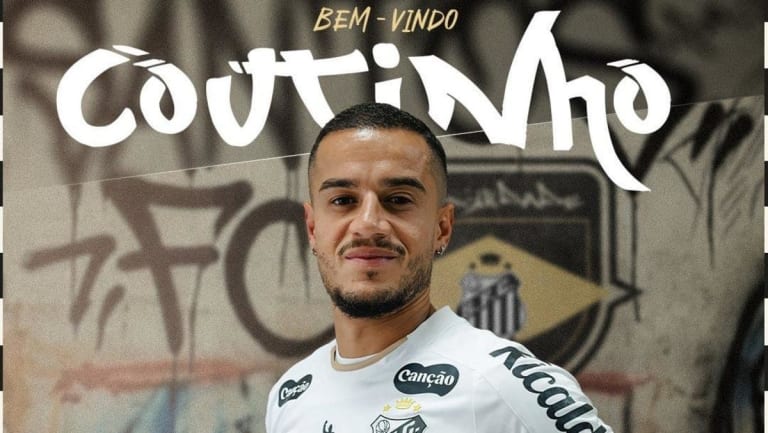 Santos oficializa Coutinho; reforço indicado por Neymar usará camisa 11