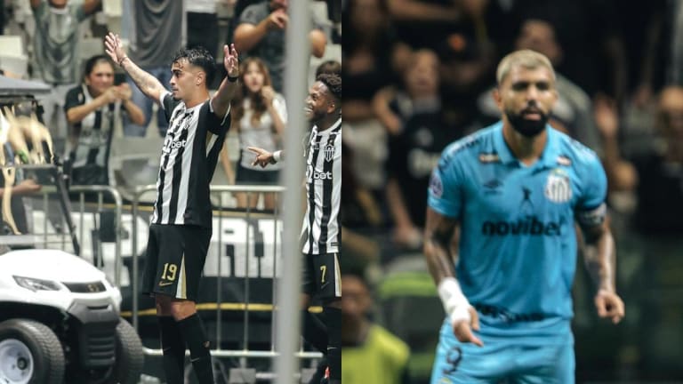 Atlético-MG vence Santos nos pênaltis com gols de ex-jogadores do Flamengo
