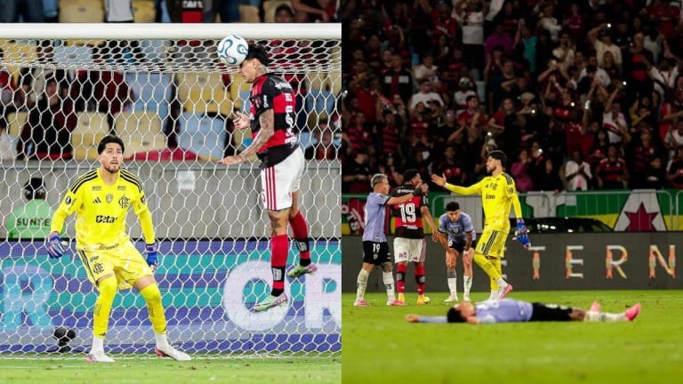 Rossi discute com torcedor no Maracanã após dar assistência em classificação do Flamengo
