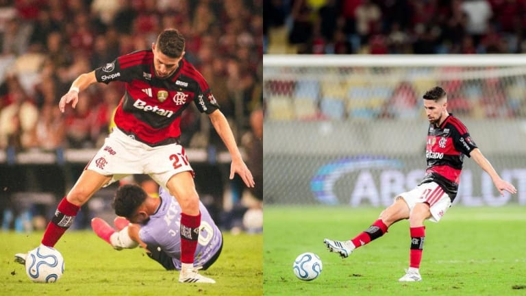 Jorginho expulso na Libertadores é impedido de falar com imprensa pela Conmebol