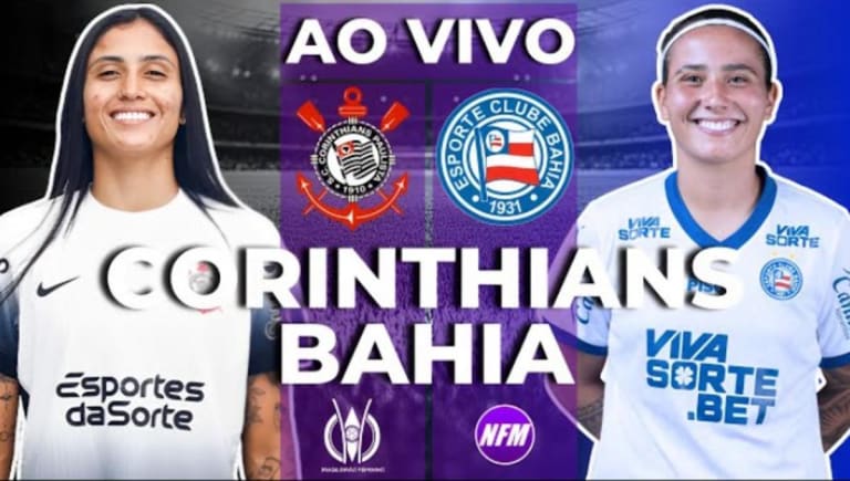 Vale vaga na final: Corinthians e Bahia decidem semifinal do Brasileirão Feminino ao vivo no UOL