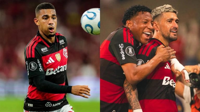 Arrascaeta titular e Lino fora: provável escalação do Flamengo contra Bragantino