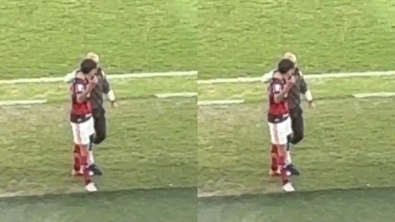 Pedro explica reação com Leonardo Jardim após substituição em vitória do Flamengo