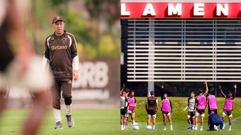 Flamengo faz primeiro treino com Jardim visando ajustes na Super Data FIFA