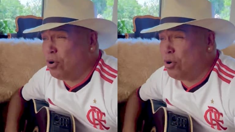 Flamengo presta homenagem ao cantor Rick após morte em acidente de helicóptero