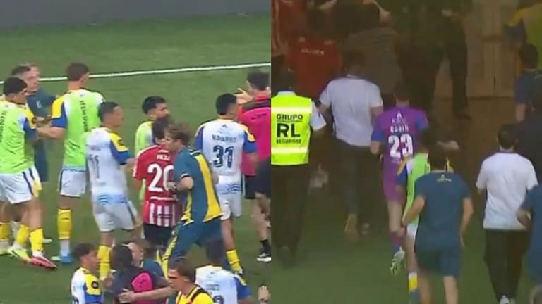 Estudiantes rival do Flamengo na Libertadores perde final com briga na Argentina
