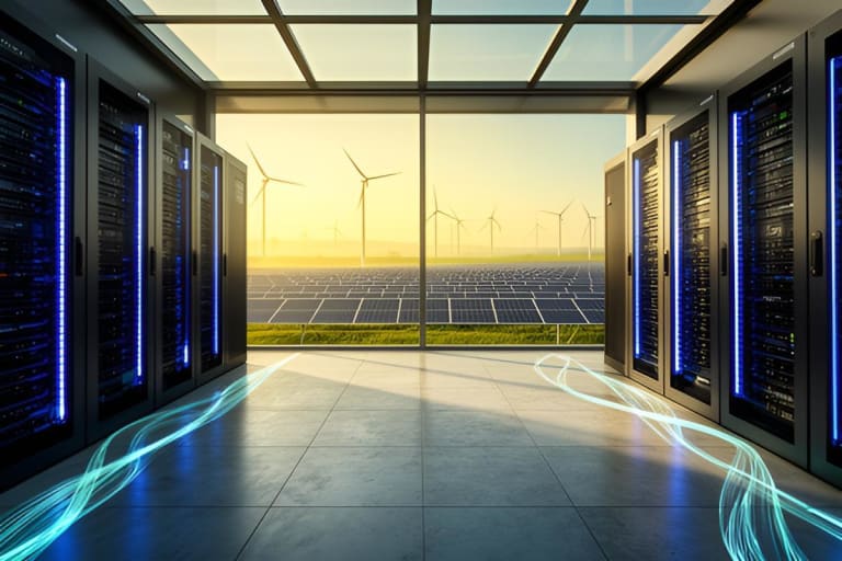 Demanda energética de data centers pode ser suprida por usinas virtuais